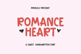 Romance Heart font