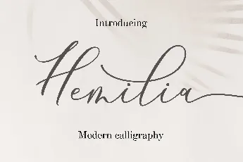 Hemilia font