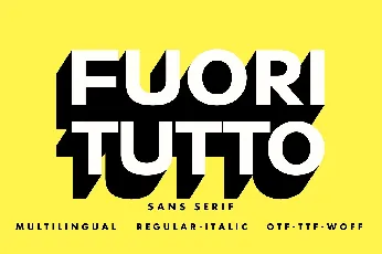 Fuori Tutto font