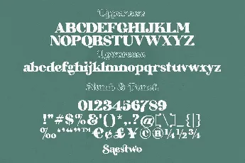 Saestwo font