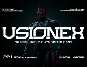 Vsionex font