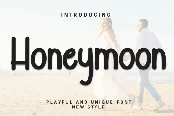 Honeymoon Display font