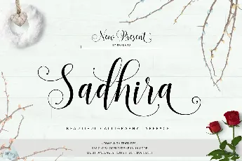 Sadhira Free font