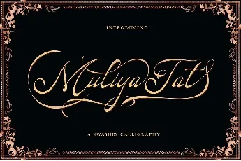 Muliya Tat font