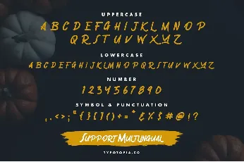 Gronzy font