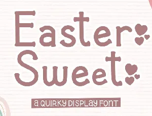 Easter Sweet font