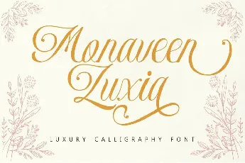 Monaveen Luxia font