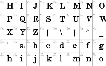 Judges font