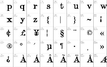 Judges font