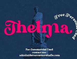 Thelma font