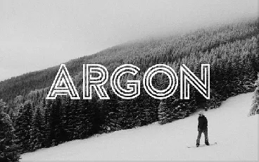 Argon font