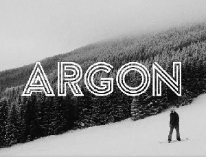 Argon font
