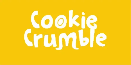 Cookie Crumble font