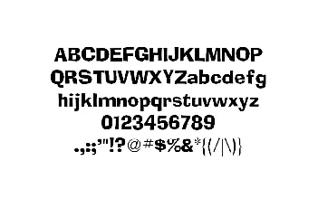 Ad Lib font