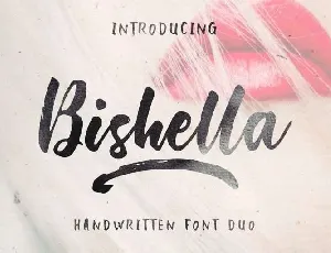 Bishella font