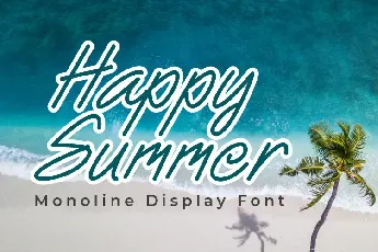 Happy Summer font