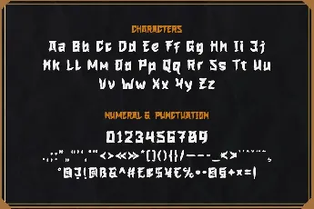 HOGATA font