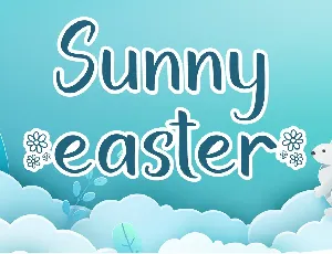 Sunny Easter font