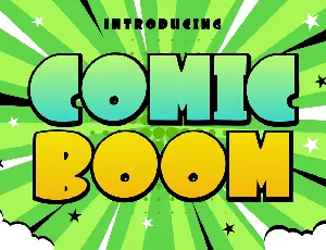 Comic Boom font