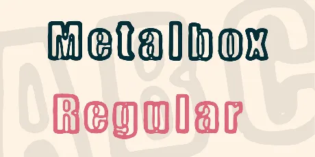 Metalbox font