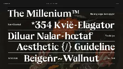 Flagtail Display font