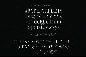 Bloverly font