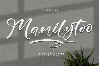 Mamilytoo font