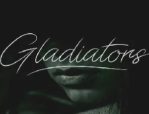 Gladiators Script font