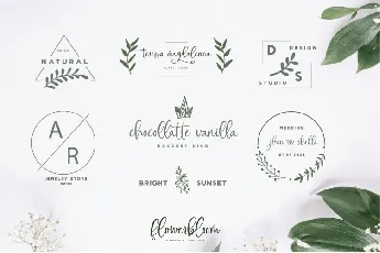 Flowerbloom Trio font