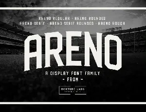 Areno Family font