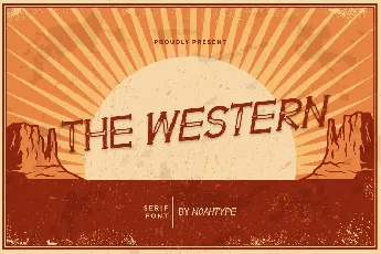 The Western Demo font