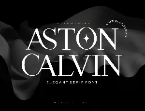 ASTON CALVIN font