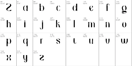 Beron font