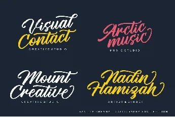 Vanilla Creamy font