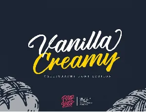 Vanilla Creamy font