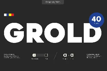 Grold Family font