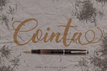 Cointa Script font