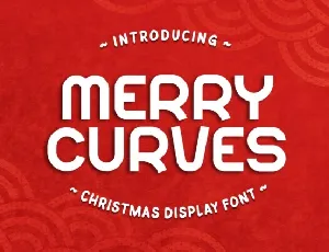 Merry Curves font