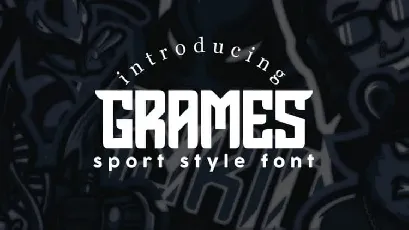 Grames Sport Style font