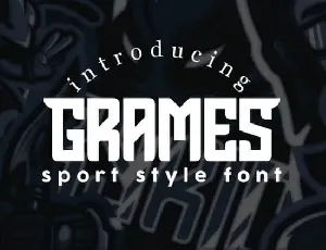 Grames Sport Style font