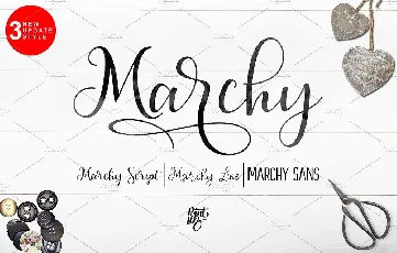 Marchy Free font