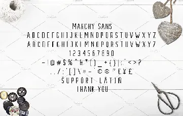 Marchy Free font