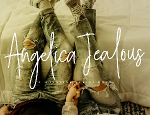 Angelica Jealous font