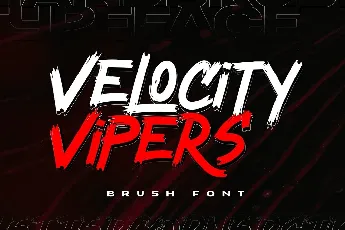 Velocity Vipers font