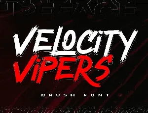 Velocity Vipers font