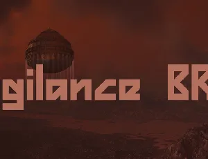 Vigilance BRK font