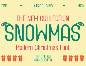 SNOWMAS font