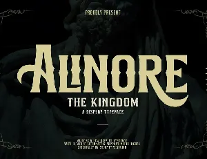 Alinore font