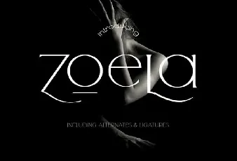 Zoela Serif font