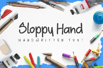 Sloppy Hand font